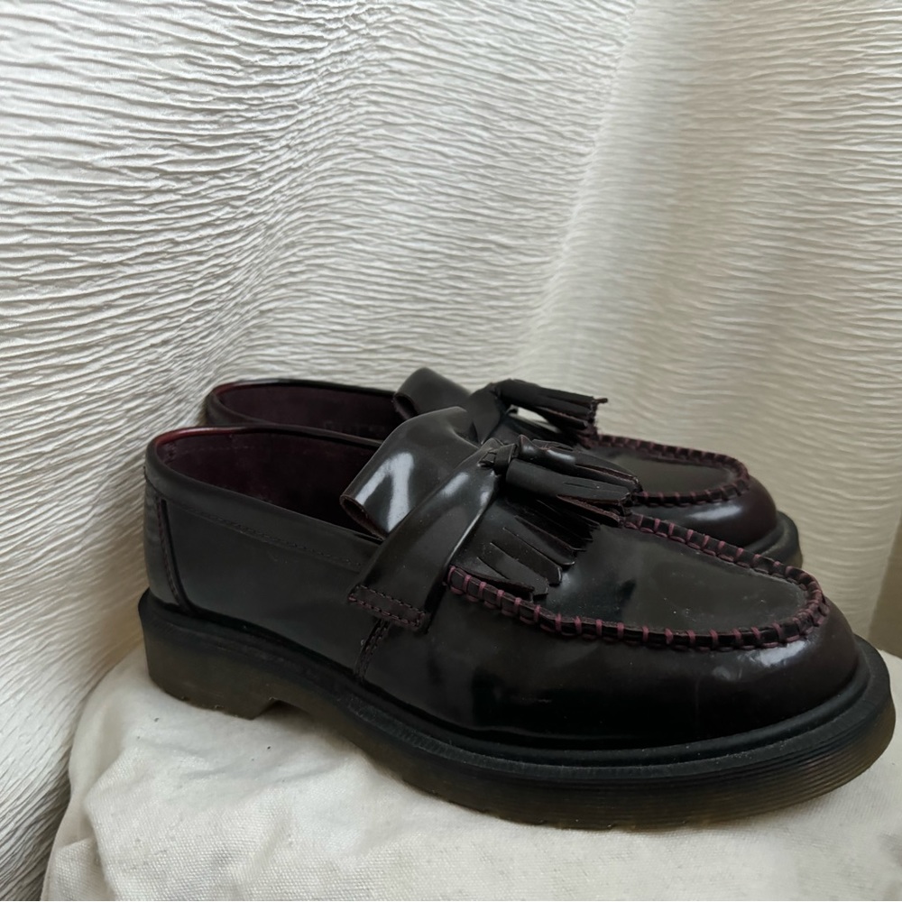 ***SOLD*** Doc martens Cherry Arcadia Adrian loafers .